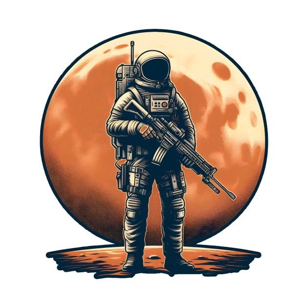 Space Marine / Astronaut by WolfeTEES