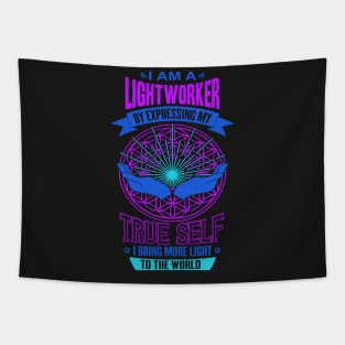 I am Lightworker Tapestry