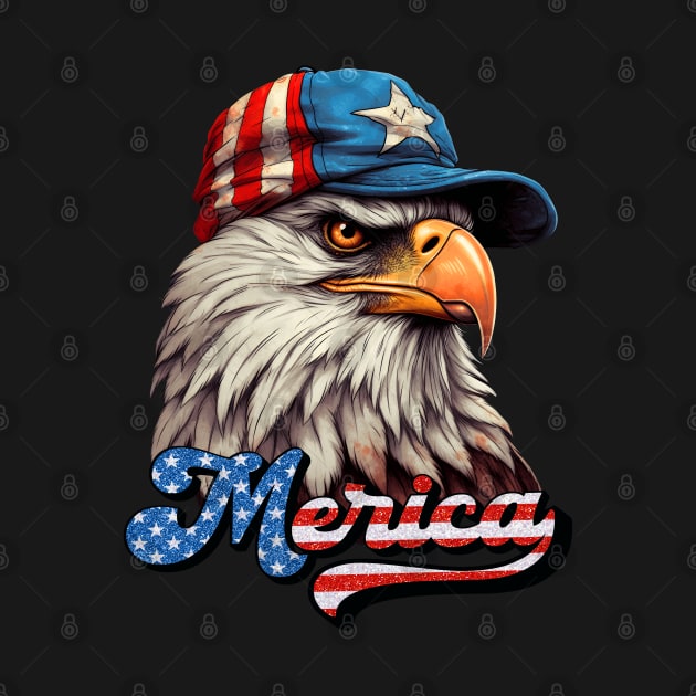 American Trucker Eagle by Kingdom Arts and Designs