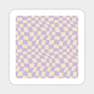 groovy retro seamless pattern Magnet