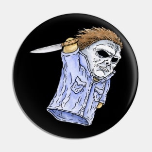 Michael Myers - Horror Hand Puppet Pin