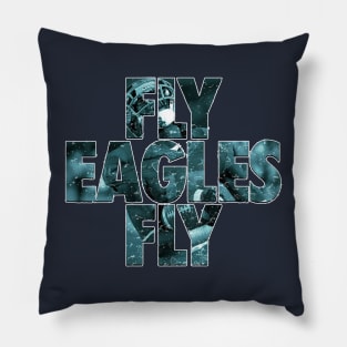 fly eagles fly Pillow