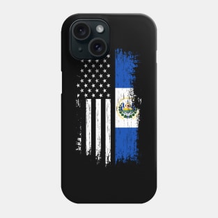Salvadoran American Flag - Pride El Salvador Phone Case