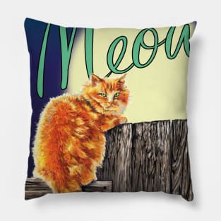 Meow Pillow