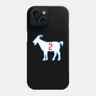 LAC GOAT - 2 - Black Phone Case