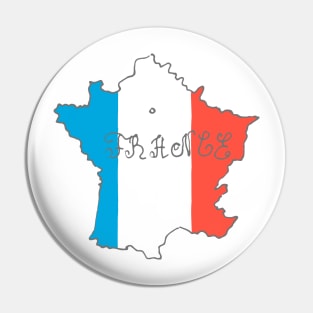 France flag Pin