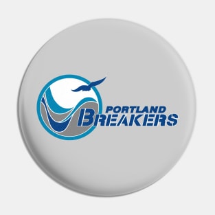 Retro Portland Breakers USFL Football 1985 Pin