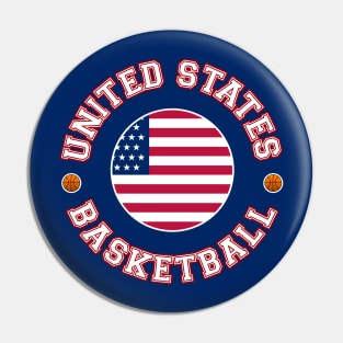 USA Basketball Pin