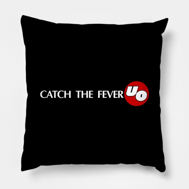 catch the fever uo as worn by kurt cobain Pillow by VizRad