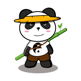 Cute panda design T-Shirt