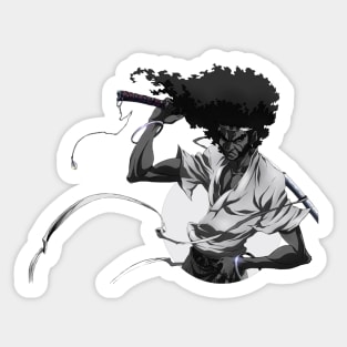 Anime: Afro Samurai: Resurrection  Aesthetic anime, Anime monochrome, Dark  anime