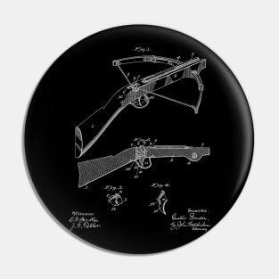 Crossbow Vintage Patent Hand Drawing Pin