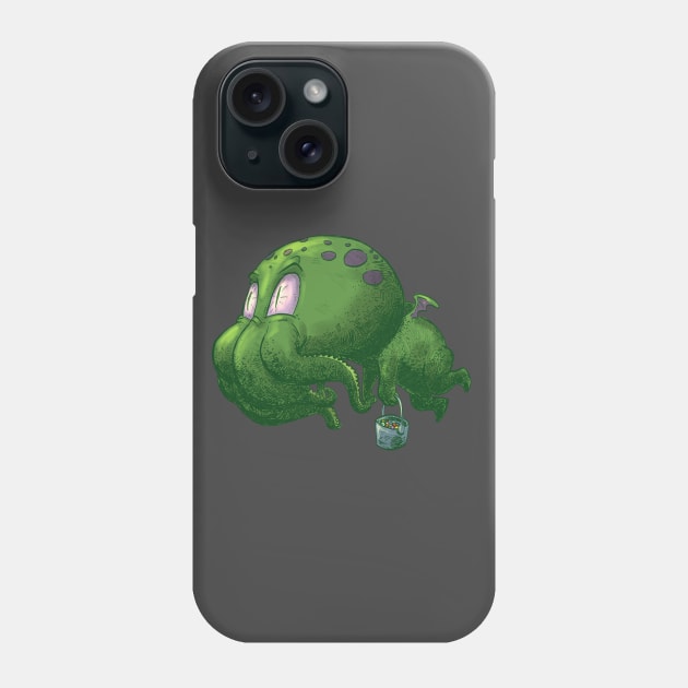 Halloween Cthulhu trick or treat Phone Case by Carlos CD