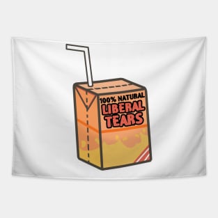 Funny Liberal Tears, Funny Natural Juice Tapestry