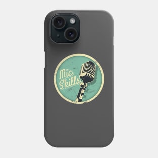 Mic Skills-Vintage (v2) Phone Case