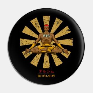 Dhalsim Retro Japanese Street Fighter Pin