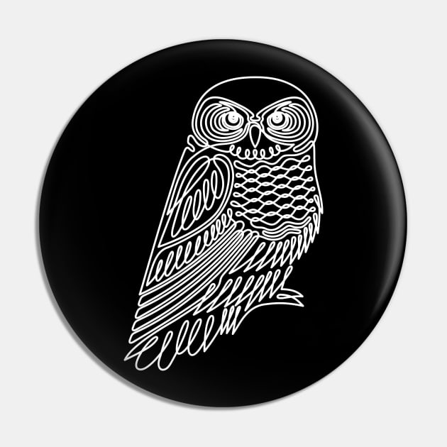 Owl continuous line trendy illustration Pin by Rohan Dahotre