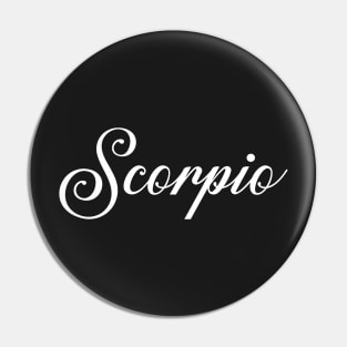 Scorpio Pin