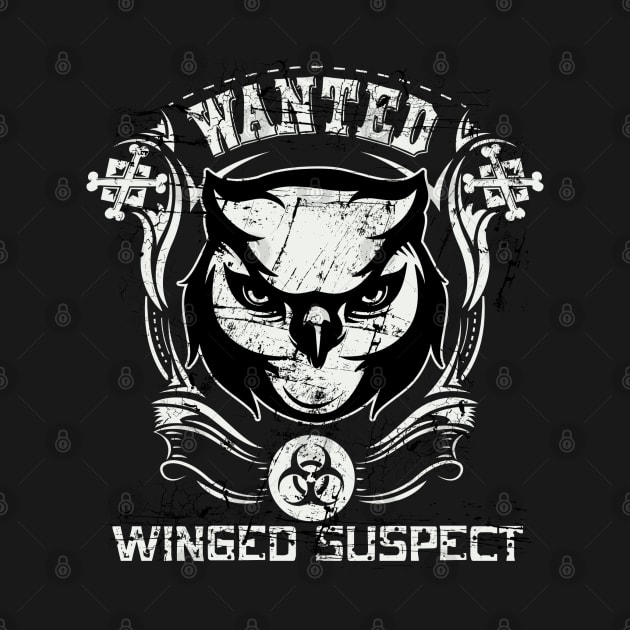 Winged Suspect by Dark Planet Tees