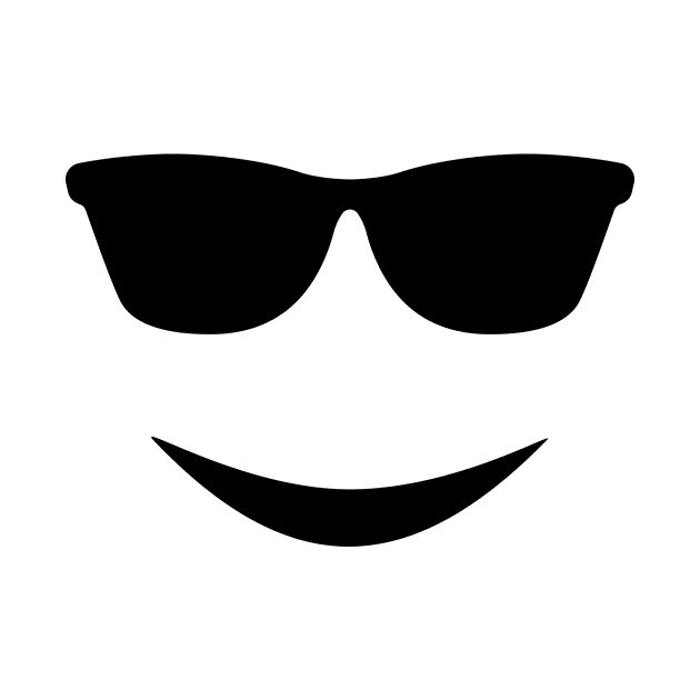 Emoji sunglasses face by andytruong