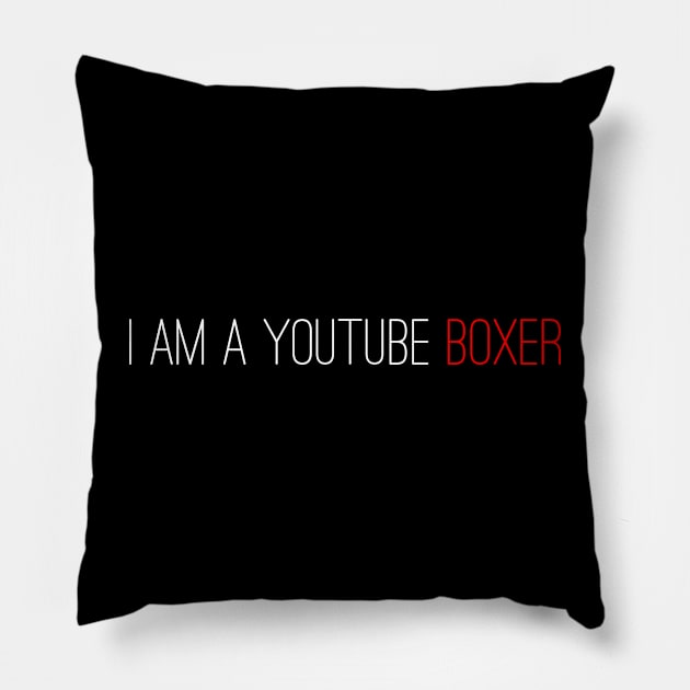 I am a Youtube Boxer Pillow by mirsinho