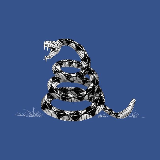 FULL SIZE - Don't Tread on Me Gadsden Design by DDGraphits