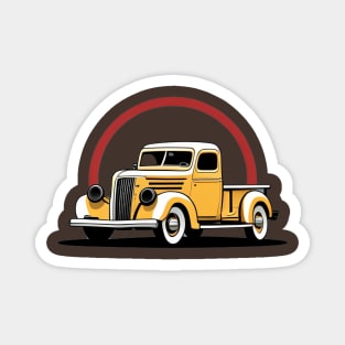 Old truck Magnet