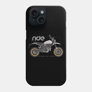 Ride desert sled white Phone Case