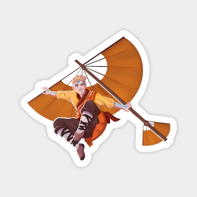 Jason Grace Airbender ATLA Magnet by Pickocha