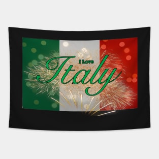 I Love Italy Tapestry