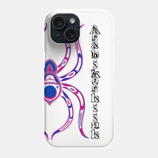 Asabikeshiinh (spider) Bisexual Pride Phone Case