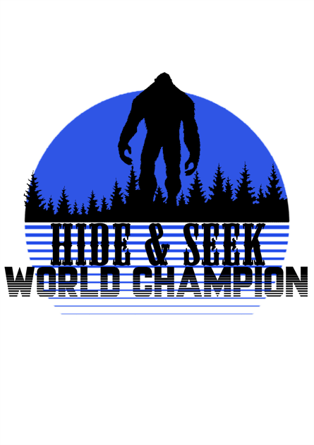 Hide and Seek World Champion Kids T-Shirt by GreenGuyTeesStore
