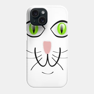 Cat face Phone Case