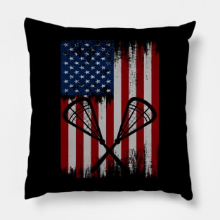 lacrosse usa Pillow