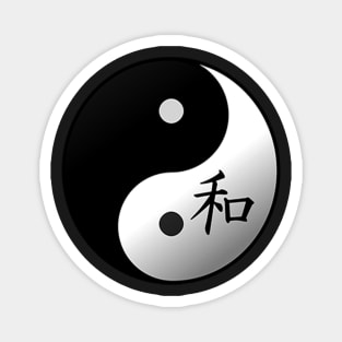 Inspirational Yin Yang Peace Meditation Yoga lover & Inspiring Gifts Magnet
