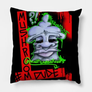 dark dude Pillow