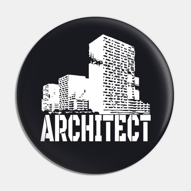 Architect Profession Architecture Pin by Foxxy Merch