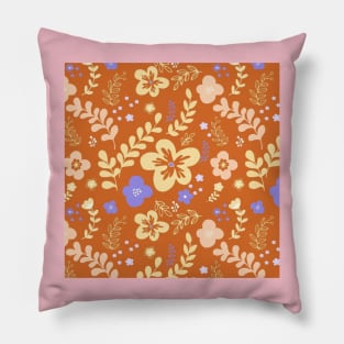 Floral Pattern Pillow