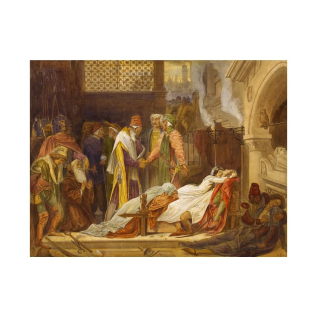 The Reconciliation of the Montagues and the Capulets by Frederic Leighton by Classic Art Stall