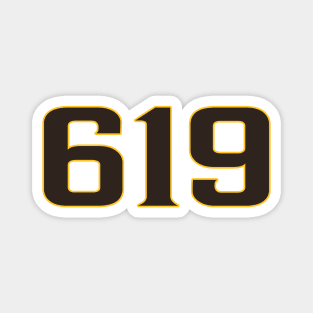 San Diego LYFE: The 619! Magnet