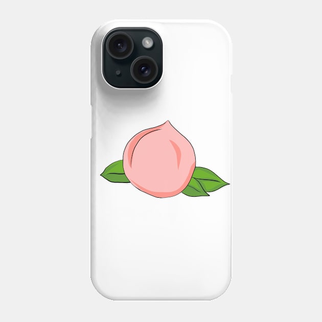 peach Phone Case by ubercuties