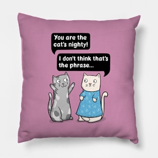 Cat's Nighty Pillow