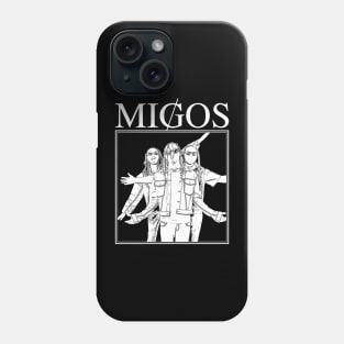 Migos // Hip hop // White Phone Case