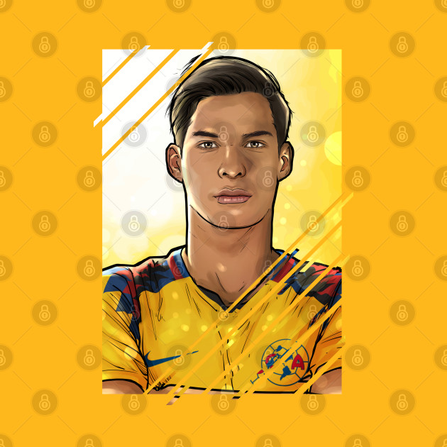 Diego Lainez America - Football - T-Shirt | TeePublic