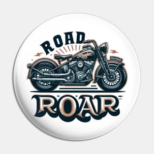 Classic Vintage Cruiser, Road Roar Pin