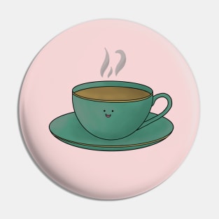 Happy cup of tea Pin