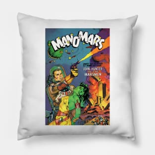 Vintage Man O'Mars (1953) Pillow