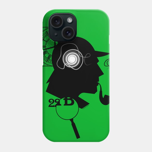 Sherlock Holmes Phone Case by tuditees