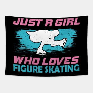 Figure Skating Ice Dancing Girl Gift Tapestry