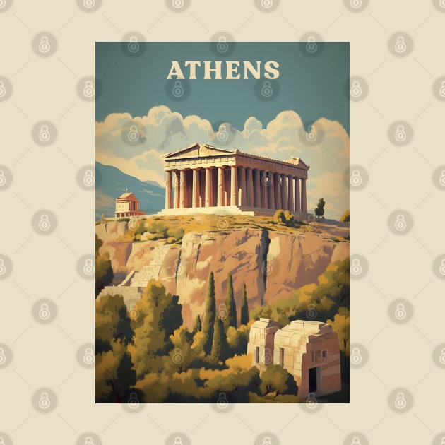 Athens by Retro Travel Design